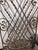 19th Century Antique French Wrought Iron Window Grille & Architectural Garden Panel For Sale - Image 10 of 12