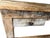 Brown Exceptional 9 Ft Antique French Primitive 2-Drawer Work Table For Sale - Image 8 of 16
