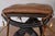 Wood Neoclassical X-Frame Stools With Leather Cushions - A Pair For Sale - Image 7 of 17