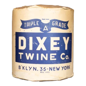 Antique New Old Stock Dixey Spool of Twine C.1920