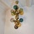 Glass and Brass Italian Mid-Century Modern Chandelier For Sale - Image 4 of 9