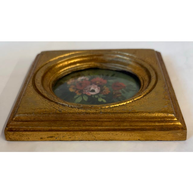 Mid 20th Century Vintage Gilt Gold Framed Print For Sale - Image 5 of 6