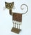 Jarc French Brutalist Metal Cat Sculpture, 1970's For Sale In Atlanta - Image 6 of 14