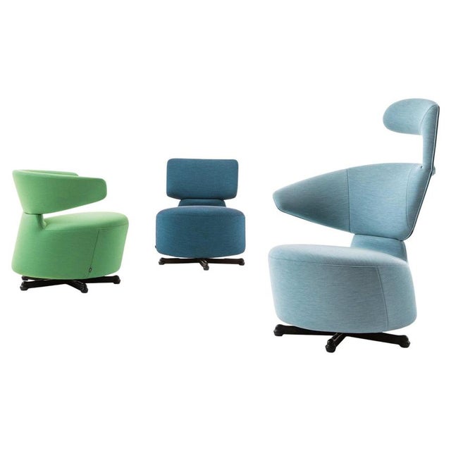 Aki, Biki & Canta Armchairs by Toshiyuki Kita for Cassina, Set of 3 For Sale - Image 12 of 12