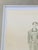 Mid-Century Modern Berthe Duquaine, Figurative Composition, 1950s, Pencil on Paper For Sale - Image 3 of 18