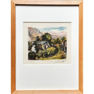 Lovis Corinth, Alphütte, 1923, Color Lithograph, Hand-Signed For Sale