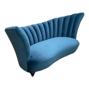 Vintage Channel Back Sofa