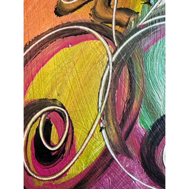 Peter Keil Titled Peter Keil Painting, 1967 - Junge Wilde Collection For Sale - Image 4 of 6