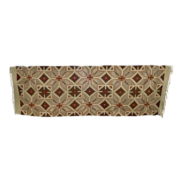 Mid 20th Century Navajo Style Woven Wall Hanging For Sale