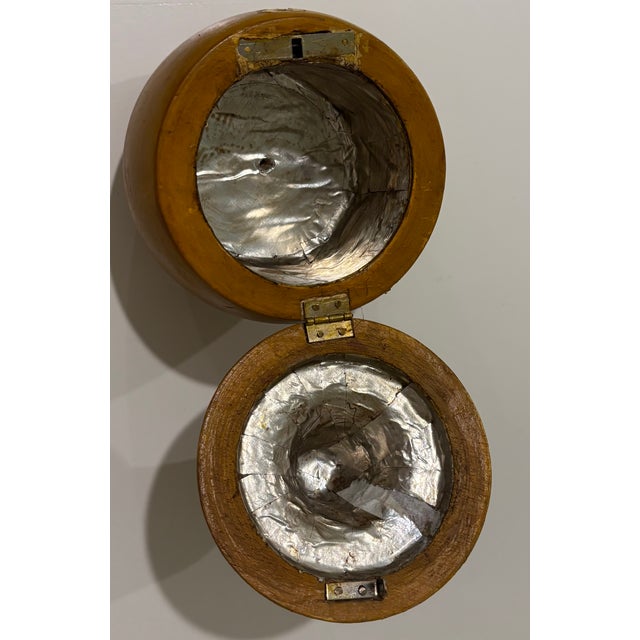 Antique Pear Shaped Tea Caddy For Sale - Image 12 of 14