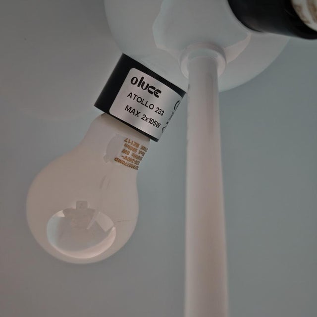 Atollo Model Table Lamp by Vico Magistretti for Oluce, 2010s For Sale - Image 9 of 10