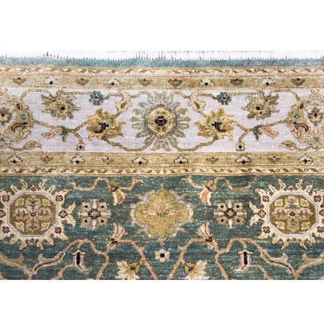 Late 20th Century Indian Tabriz-Style Rug For Sale - Image 15 of 15