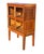 Antique Arts & Crafts Tiger Oak Four Section Haberdashery Display Cabinet Rare For Sale - Image 4 of 11