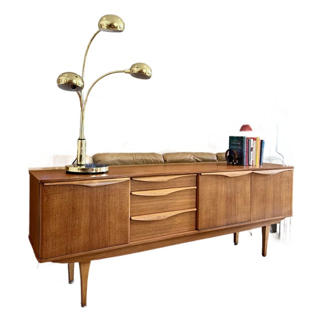 A Beautiful Teak Sideboard by Stonehill Furniture, Made in the Uk, Circa 1960s For Sale