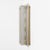 Big Curved Clear Ribbed Murano Glass and Brass Wall Sconces, 2000, Set of 2 For Sale - Image 4 of 9