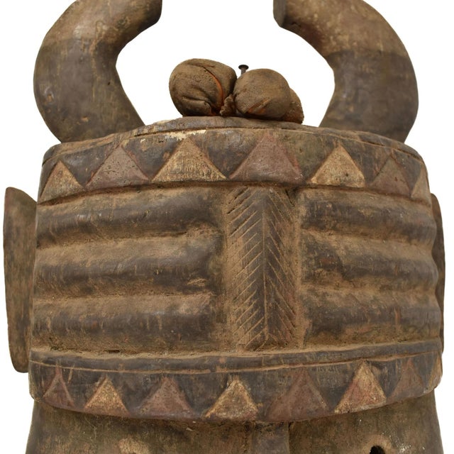 Brown Early 20th Century Toma Wood Mask Landai Guinea For Sale - Image 8 of 8