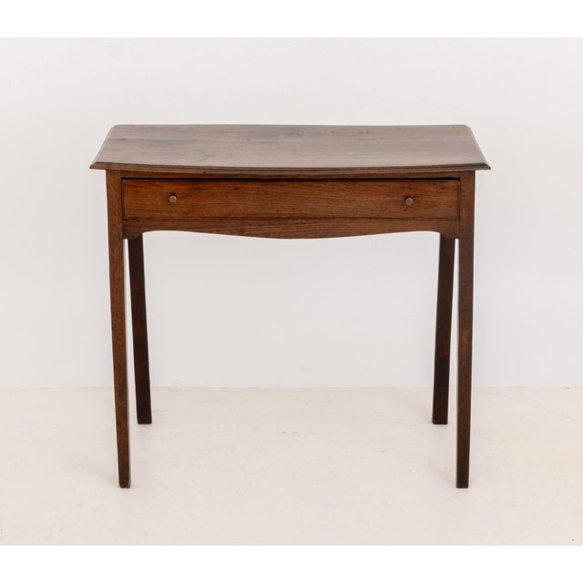 French Provincial French Provincial Oak Side Table For Sale - Image 3 of 7