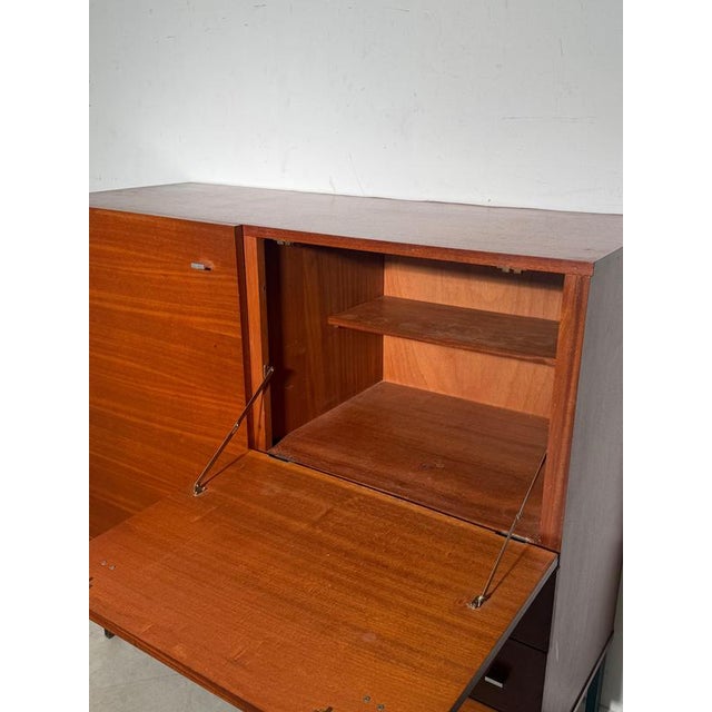 Mid-Century Highboard in Teak, 1960s For Sale - Image 3 of 7