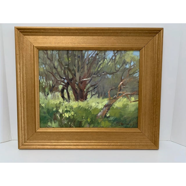 20th Century Plein Air Oil Landscape by Mary O Smith For Sale - Image 13 of 13
