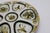 Sandstone Quimper Keralac Oyster Plate Hand painted. Rare find. 8.25" diameter. Good condition but has a firing...