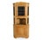 Corner Cabinet W Leaded Glass Danish Modern Mid Century For Sale - Image 12 of 16