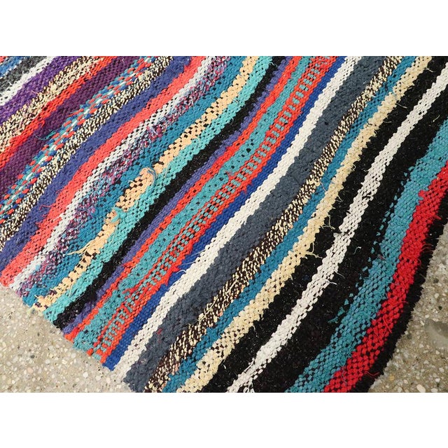 Red Galerie Shabab Collection Mid-20th Century Persian Flatweave Kilim Rug For Sale - Image 8 of 9