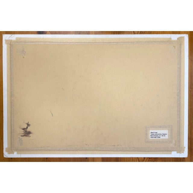 1986 Janet Gray Soul of the White Ant Theater Set Design Scene Two For Sale - Image 4 of 4