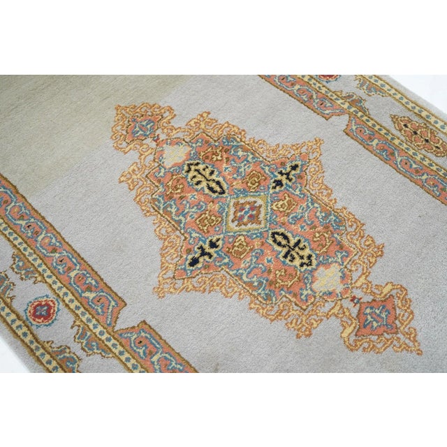 Gray Kerman Runner 2'6'' X 8'10'' For Sale - Image 8 of 10