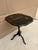 Wood 1940s Regency Chinoiserie Black Painted Walnut Side Table With Hand-Painted Scenes For Sale - Image 7 of 10