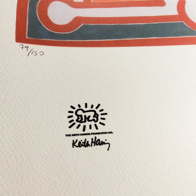 1980s After Keith Haring, Composition, 1990s, Lithograph For Sale - Image 5 of 9