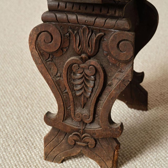 1900s French Oak Gothic Style Chair For Sale In Birmingham - Image 6 of 9