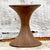 Vintage Boho Coconut Shell Pedestal Dining Table For Sale - Image 12 of 12