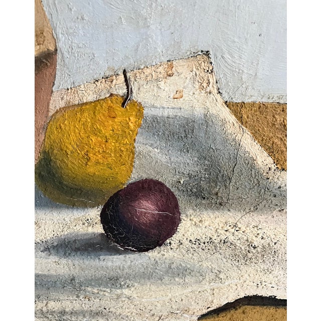 Mid 20th Century Mid 20th Century Mid-Century Modern Still Life With Jug and Pipe by Alvaro Guillot For Sale - Image 5 of 10