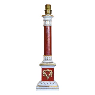 Ceramic Table Lamp by Ugo Zaccagnini For Sale