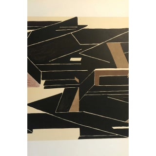 Palazuelo Lithograph Dm0673 Derriere Le Miroir 1955 For Sale