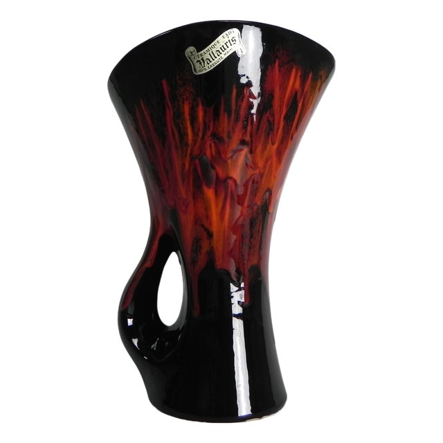 Large Vallauris Vase, 1950s For Sale