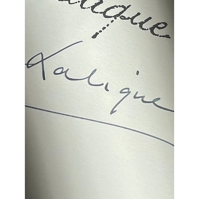 1977 “Lalique Par Lalique” Hand-Signed Marc & Marie-Claude Lalique Book For Sale - Image 17 of 18