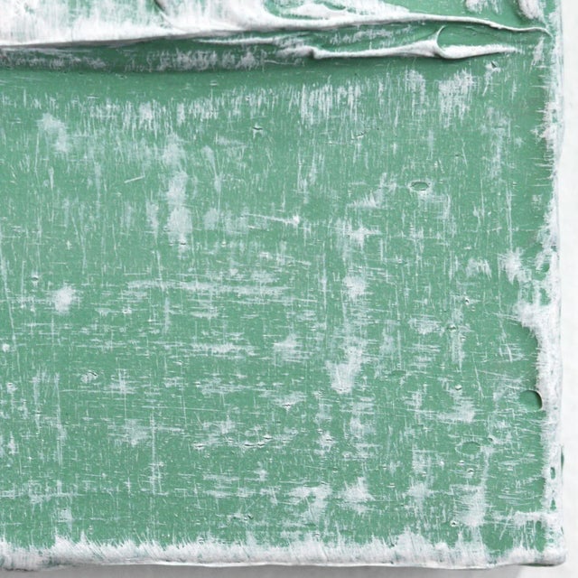 2020s Forces of Nature 19 - Original Textural Green Artwork by Len Klikunas For Sale - Image 5 of 10