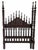 Bobbin Lace Bed in Fine Wood, 17th Century For Sale - Image 6 of 6