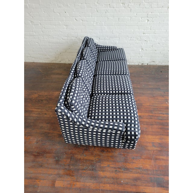 Mid Century Scalloped Back Sofa, 1960s For Sale - Image 12 of 15