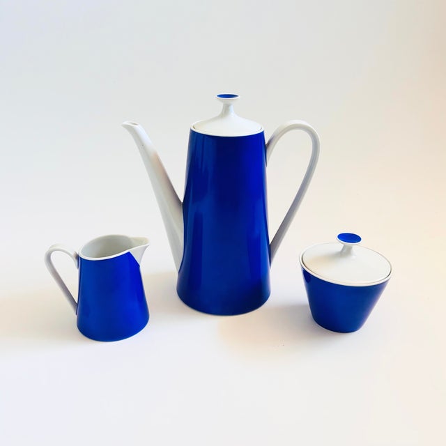 Mid Century Porcelain Tea Set by Fairwood Schonwald Germany - 3 Piece Set For Sale - Image 4 of 15