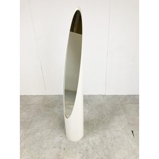 Unggia Mirror attributed to Rodolfo Bonetto, Italy, 1970s For Sale - Image 3 of 11