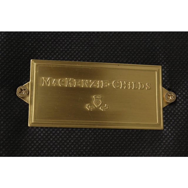 Mackenzie Childs Whimsical Upholstered Loveseat Settee For Sale - Image 17 of 18