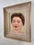 Mid-Century Modern Mid-Century Female Portrait Painting by Jean Coulls - Framed For Sale - Image 3 of 9