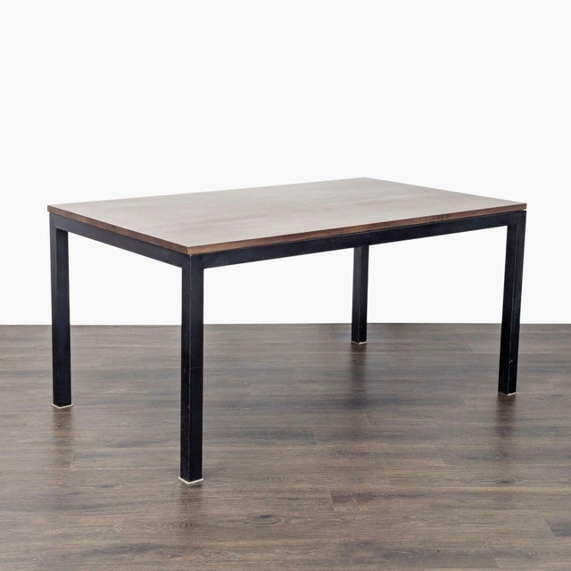 Modern Room & Board Parsons Dining Table For Sale - Image 3 of 8