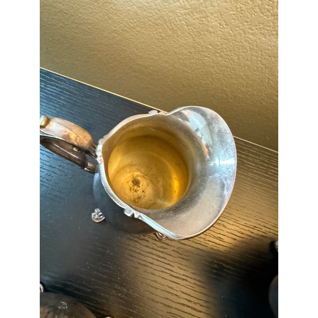 Early 20th Century Webster Wilcox Silver-Plate Tea Service - Set of Four For Sale - Image 12 of 12