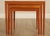 Wood Mid Century Danish Modern Nesting Tables - Set of 3 For Sale - Image 7 of 13