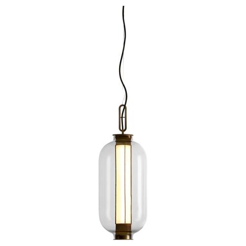 Brown Bronze Bai T Ba Ba Lamp with Glass Diffuser by Neri & Hu for Parachilna For Sale - Image 8 of 8