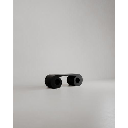 Black Nero Assoluto Marble Stone Eye Bench by Esther Knopfler For Sale - Image 8 of 17