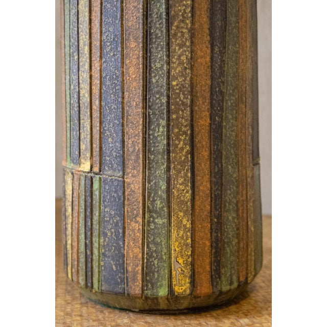Ceramic Table Lamp by Aldo Londi for Bitossi, 1960s For Sale - Image 4 of 7